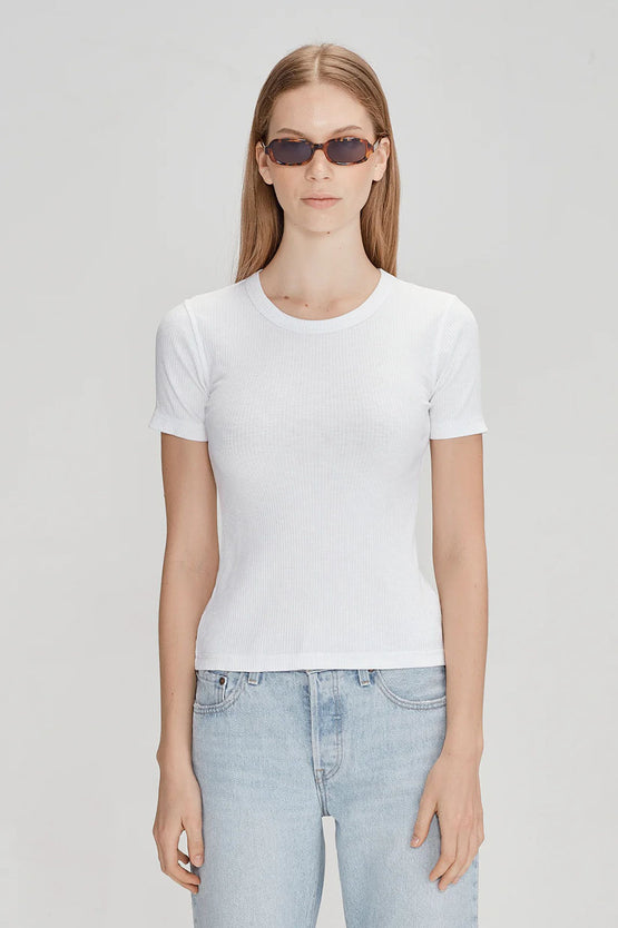 Commoners Base Rib SS - White