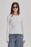 Commoners Base Rib LS - White