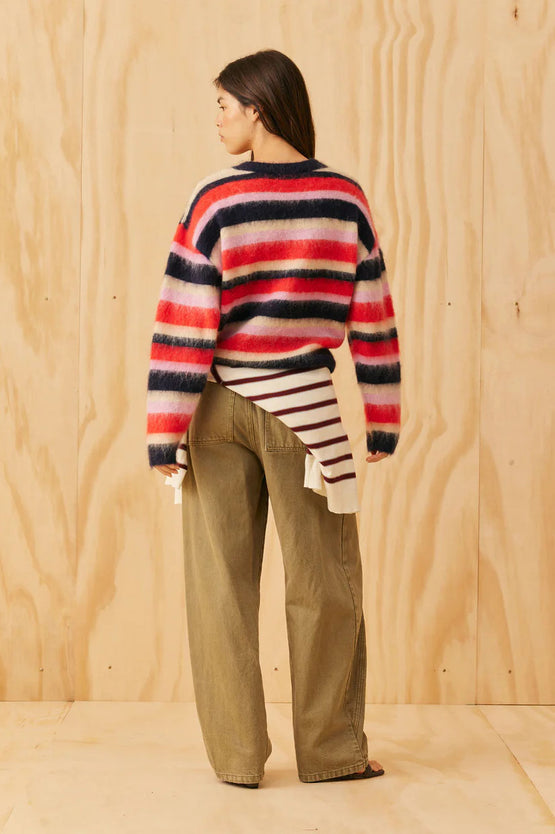 Ruby Velma Sweater - Velvet Berry