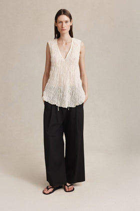 Marle Blanche Top - Ivory