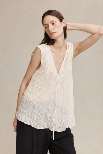 Marle Blanche Top - Ivory