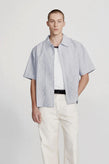 Commoners Mens Box Fit Shirt - Blue