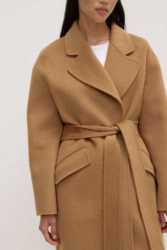 Assembly Sadie Wool Coat - Camel