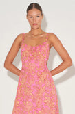 Hansen & Gretel Carlos Dress - Pink Spice