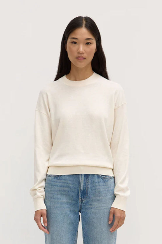 Assembly Cotton Cashmere Sweater - Cream