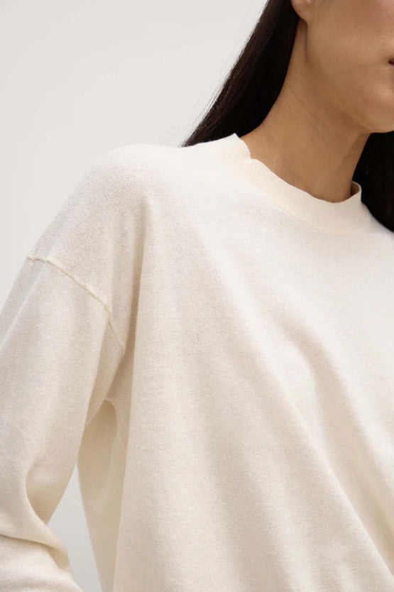 Assembly Cotton Cashmere Sweater - Cream