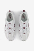 New Balance U530CSF - White with Faded Plum