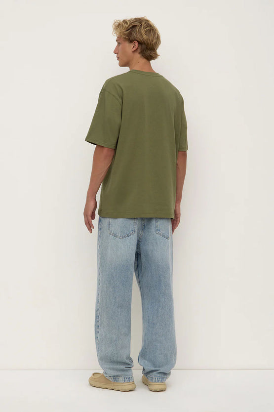 Assembly Knox Oversized Tee - Chive