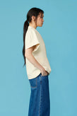Ruby Coco Short Sleeve Blazer - Butter