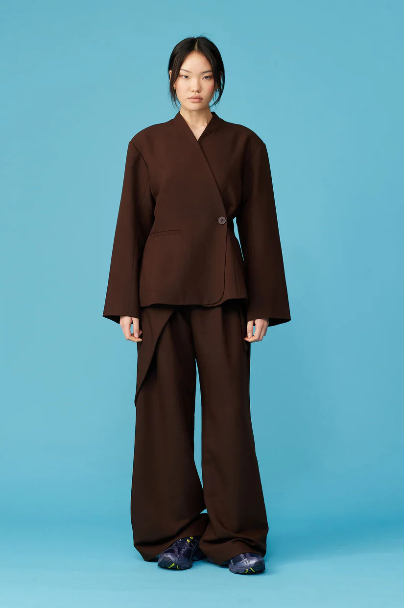 Ruby Coco Blazer - Chocolate