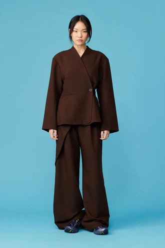 Ruby Coco Blazer - Chocolate