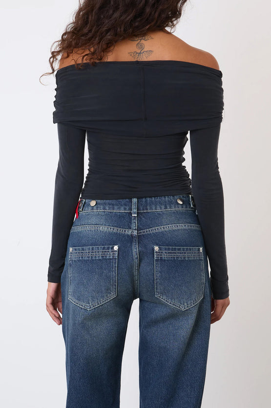 Peachy Den Kylie Top - Graphite