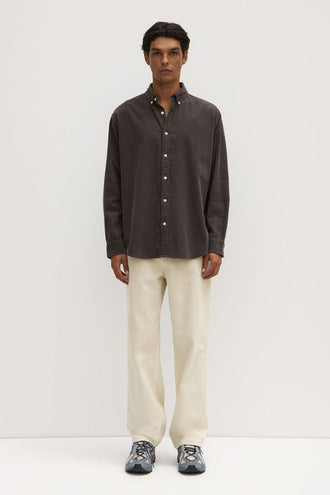 Assembly Cord LS Shirt - Washed Graphite