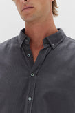 Assembly Cord LS Shirt - Washed Graphite
