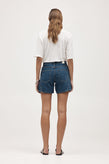 Marle Curve Seam Short - Heritage Blue
