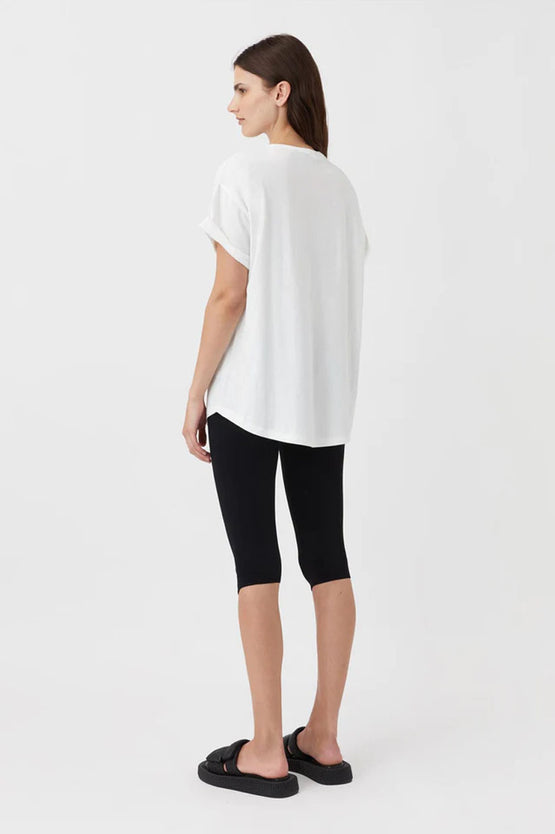 Camilla and Marc Huntington C&M Tee - Soft White