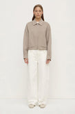Assembly Dallas Wool Jacket - Pebble