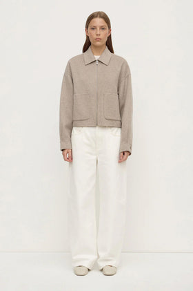 Assembly Dallas Wool Jacket - Pebble