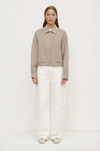 Assembly Dallas Wool Jacket - Pebble