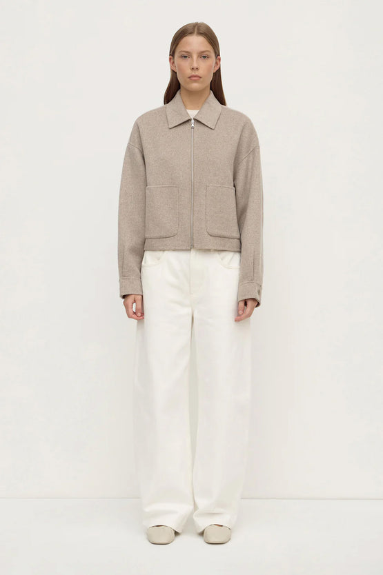 Assembly Dallas Wool Jacket - Pebble