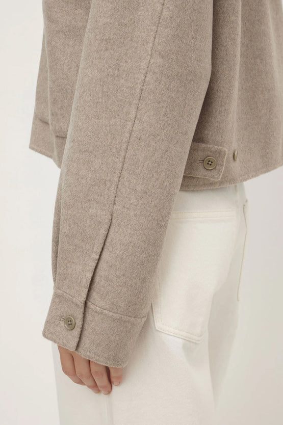 Assembly Dallas Wool Jacket - Pebble