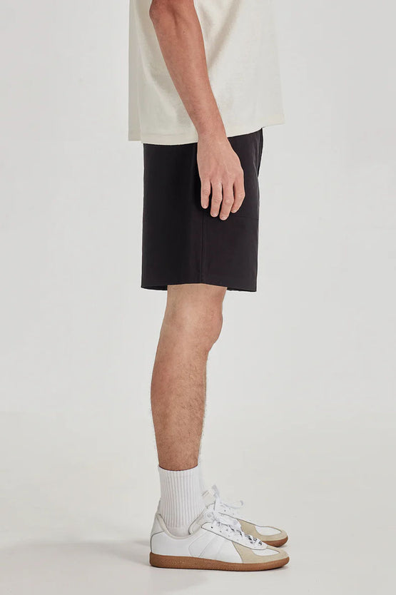 Commoners Drill Utility Shorts - Black