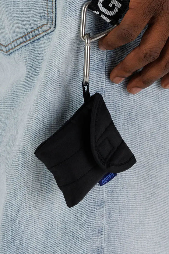 Baggu Puffy Earbuds Case - Black