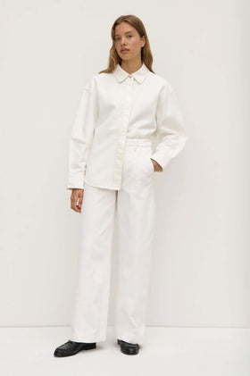 Assembly Emilia Denim Overshirt - White