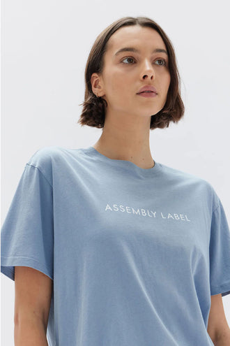 Assembly Everyday Logo Tee - Glacial White