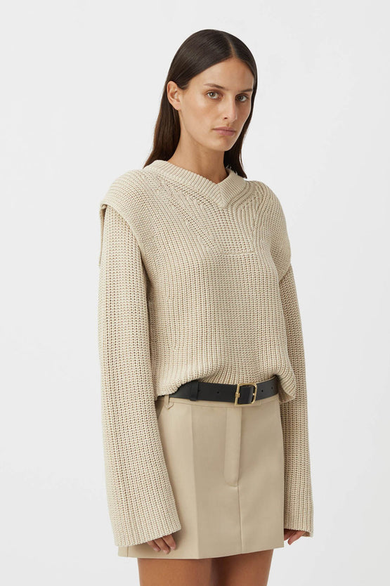 Camilla and Marc Evron Jumper Cream Slick Willys