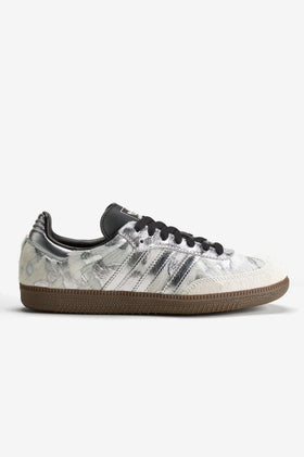 Adidas Samba OG - Cream White / Silver Metallic / Core Black