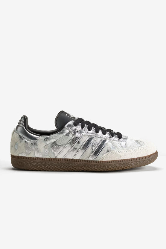 Adidas Samba OG - Cream White / Silver Metallic / Core Black