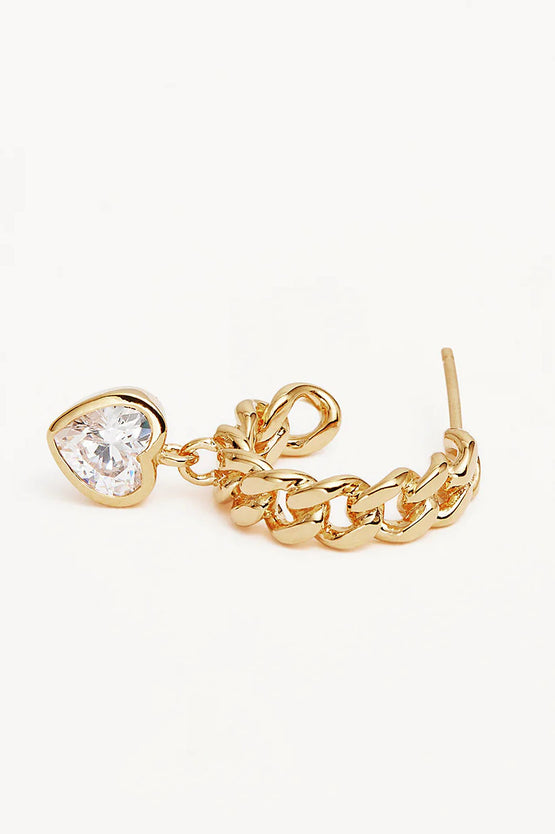 By Charlotte Radiant Curb Hoops - Gold