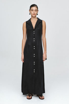 Marle Foundations Sleeveless Dress - Black