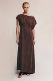 Marle Gaia Dress - Chocolate