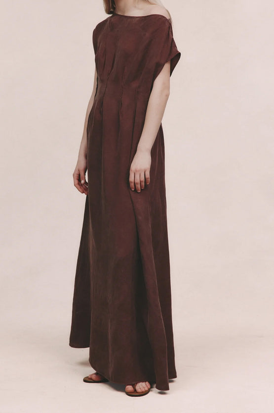Marle Gaia Dress - Chocolate