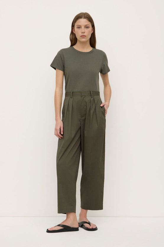 Assembly Geno Poplin Pant - Moss
