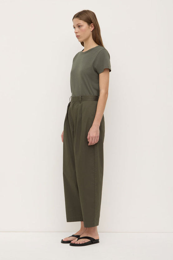 Assembly Geno Poplin Pant - Moss