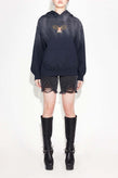 Stolen Girlfriends Club Gothic 1 Hood - Black Wash