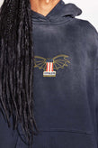 Stolen Girlfriends Club Gothic 1 Hood - Black Wash