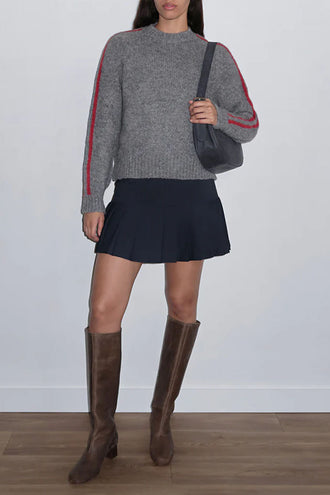 Paloma Wool Grand Slam Knit - Light Grey