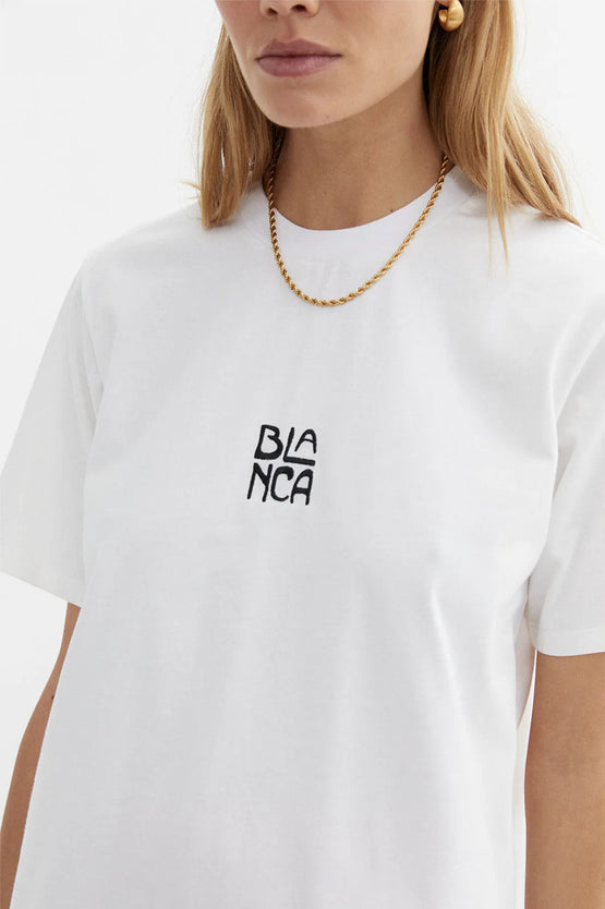 Blanca Graphic Tee - White