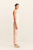 Shona Joy Addison Halter Maxi - Blush