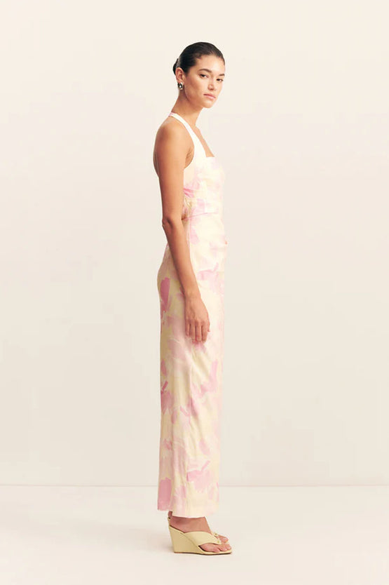 Shona Joy Addison Halter Maxi - Blush