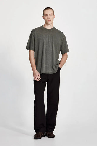 Commoners Hemp Jersey Tee - Vintage Fog