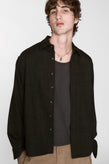 Beach Brains Hold LS Shirt - Green/Black
