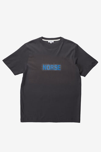 Norse Projects Jakob Interlock Grid T-Shirt - Grey