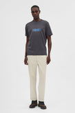 Norse Projects Jakob Interlock Grid T-Shirt - Grey