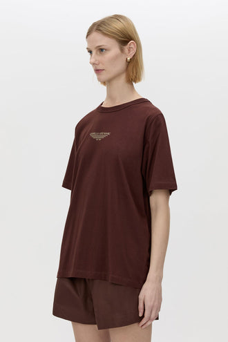 Camilla and Marc Janice Tee - Chocolate
