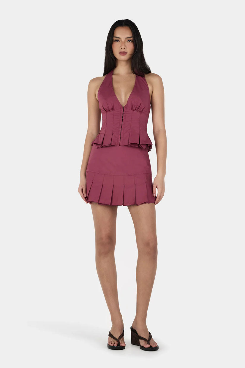 Ownley Jorja Corset - Raspberry